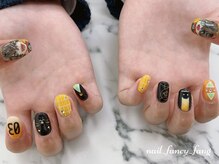ネイル ファンシーファング(nail_fancy_fang)/痛ネイル×モチーフネイル