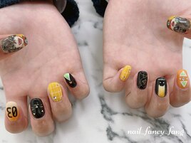 痛ネイル×モチーフネイル
