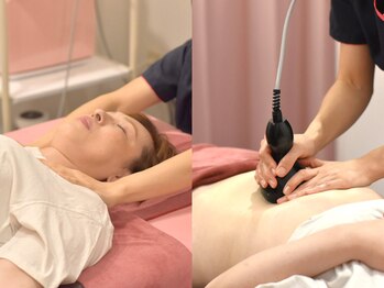 骨盤ちゃん 仙台電力ビル店の写真/ダイエットや不調改善に、キレイも健康も叶う♪新感覚の骨盤施術で【筋肉×リンパ×骨】にアプローチ！