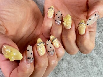 ハニ(HANi)の写真/《自爪を痛めないパラジェル使用》毎月通いたくなるトレンドデザインをご用意♪細部まで美しく仕上げます★