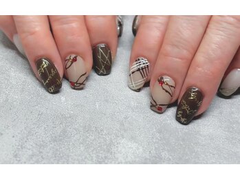 ネイルアンドアイラッシュスタジオ シュシュ(chouchou)/バレンタインパラジェル認定