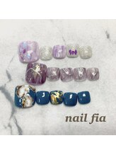 ネイルフィア(Nail Fia)/フット/秋◇イチオシデザイン