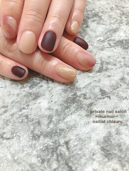 プライベート ネイルサロン マーマ(murmur)/マットネイル