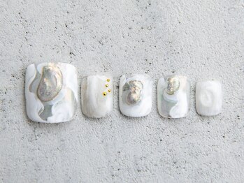 ルフトエーデ(LUFT Ode)/【Foot Art 10】Whiteマット