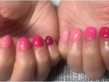 カラーグラデーションネイル