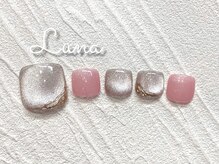 ネイルアンドまつ毛エクステ ルーナ イオンモール東久留米店/フット定額10500円