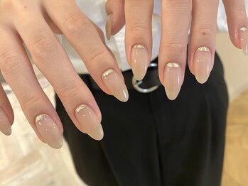 アモフ(amof)/ヌーディーネイル☆*:.。