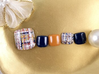 ショコ アンド ラム(Syoko&Lum)/☆ツイードネイル☆