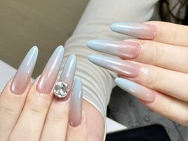 ラメネイル　フットネイル
