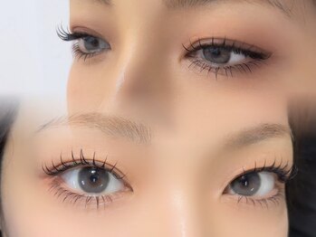 ランド 吹田(Le'and)の写真/【自まつ毛が細い、量が少ない、弱い方必見】驚く程軽いつけ心地!自まつげへの負担が少なくボリュームUP★