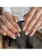 ホワイト ルシェ(WHITE×luce)/持ち込み/y2k/ネイル