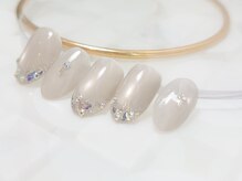 ネイルサロンアンドスクール ディスディアーナ(Disdirena)/2月ジェル定額B/大人カジュアル