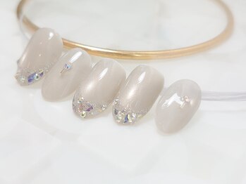 ネイルサロンアンドスクール ディスディアーナ(Disdirena)/2月ジェル定額B/大人カジュアル