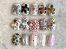 個性派ネイル|ギャルネイル