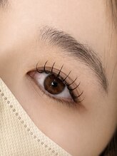 マツエク/LED/まつげパーマ/眉毛 /アンドヘルシー【Eye-Dentity 】福島/LEDフラットラッシュ120本