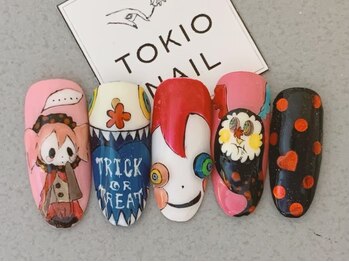 トキオ ネイル(TOKIO NAIL)の写真/初回10%オフ♪【キャラ/イベント/やり放題￥10362～】彩る指先,光るセンスと繊細アートが指先を演出★