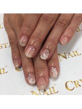 クリスタルネイル ゆめタウン博多店(CRYSTAL NAIL)/3Dラメグラデーション