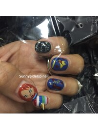 Funny nail art