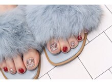 キダチ(Kidati)/ツイードフットネイル