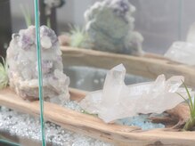 ラリマーブルー(Larimar blue)/流木とパワーストーンのアート☆