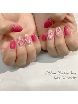 ブランクチュールドゥ(Blanc Couture Deux)/tweed　nail