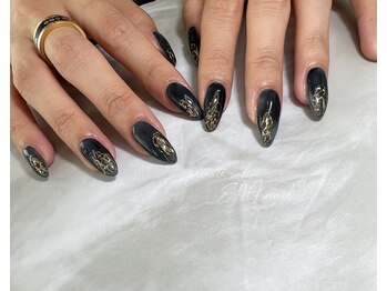 エナネイル(ENA nail)/ネイビーネイル