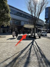 ロレインブロウ 流山おおたかの森店/駅からのアクセス2