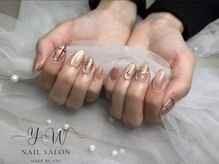 ユーネイル(YW nail)/5本アート＋パーツ