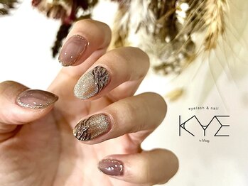 キーバイマグ(KYE by Mag)/トラ柄ネイル