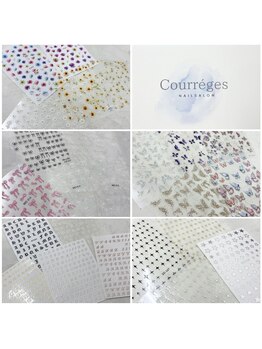 クレージュ(Courreges)/シールも沢山種類ございます♪