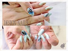 バニーラッシュ(Bunny Lash)/【持ち込みデザインネイル】