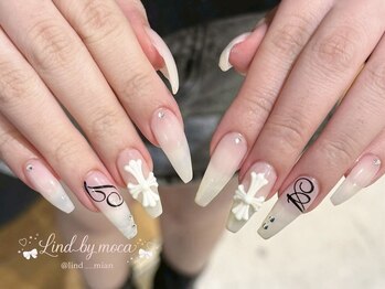 リンドネイル バイ モカ アンド ララ(Lind nail by moca and LaLa)/【mian】クロムネイル