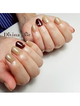 キイコネイル(kiiko.nail)/ワンポイントネイル