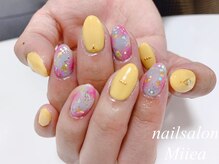 ミーア ネイル(Miiea nail)/カラフルイエローネイル★