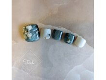 ティール(Teal)/定額フットネイル7500円