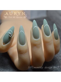 アウリン(AURYN)/10月限定monthly design No,2