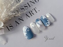 ワイネイル(Y.nail)/上品レースデザイン