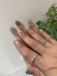 鉱物ネイル