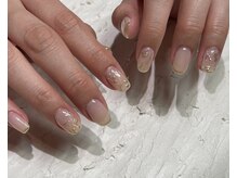 キッピス(kippis)/ベージュ×ゴールド