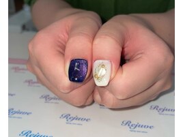 マグネットでニュアンスネイル☆