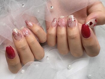 リアン(Lien)の写真/大手サロン勤務を経て速さと仕上がりの綺麗さに自信アリ♪人気パーツ込み・色替えOKの定額デザインは必見＊