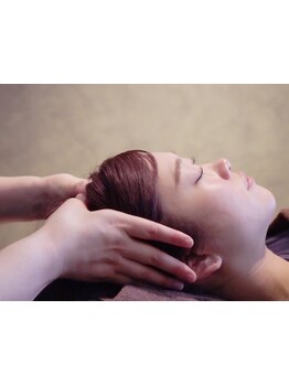 ヘッドスパで癒されたい