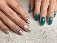 ネイルスタジオ マルア 高崎店(Nail Studio Malua...)/Hand自爪アート９０分