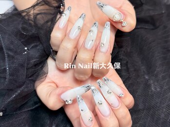 リンネイル 新大久保店(Rin Nail)/#待ち込みデザインOK　#付け放題