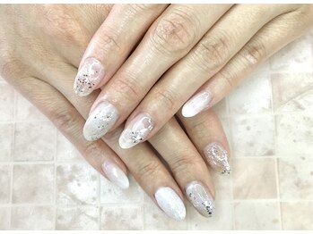 【お客様ネイル】冬ネイル
