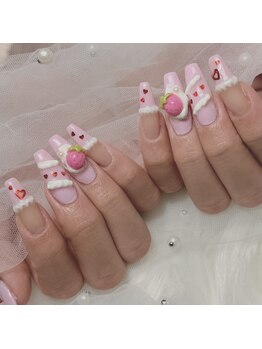 ハートネイル(Heart nail)/ホイップネイル