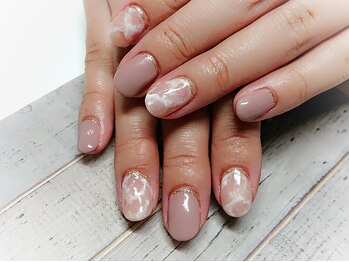 ウォーターワールド 大和店(WATER WORLD)/大理石ネイル