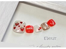 トータル ビューティ サロン フルール(Total Beauty Salon FLEUR)/フットネイルEコース12100円