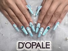 ドパルネイル 上野(DOPALE.Nail)/チップ長さ出し持ち込みデザイン
