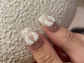 ぷっくり天使の羽